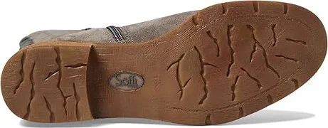 Sofft Sharnell II Waterproof Women's Lace-up Boots Pietra Grey Waterproof Oiled Cow Suede : 6 M (B) - Image 4