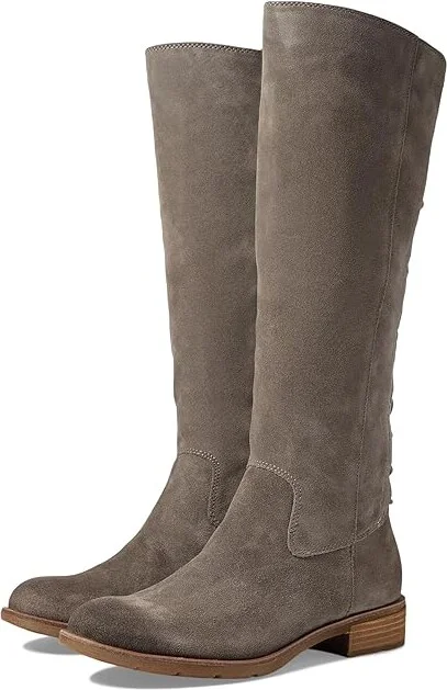 Sofft Sharnell II Waterproof Women's Lace-up Boots Pietra Grey Waterproof Oiled Cow Suede : 6 M (B)