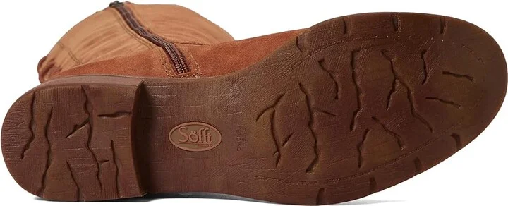 Sofft Sharnell II Women's Lace-up Boots Russet Brown : 6 M (B), Suede - Image 3