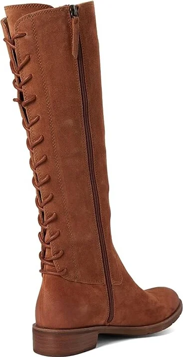 Sofft Sharnell II Women's Lace-up Boots Russet Brown : 6 M (B), Suede - Image 4