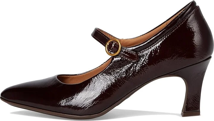 Sofft Sienna Women's Shoes Cognac Patent : 8 M (B), Leather - Image 6