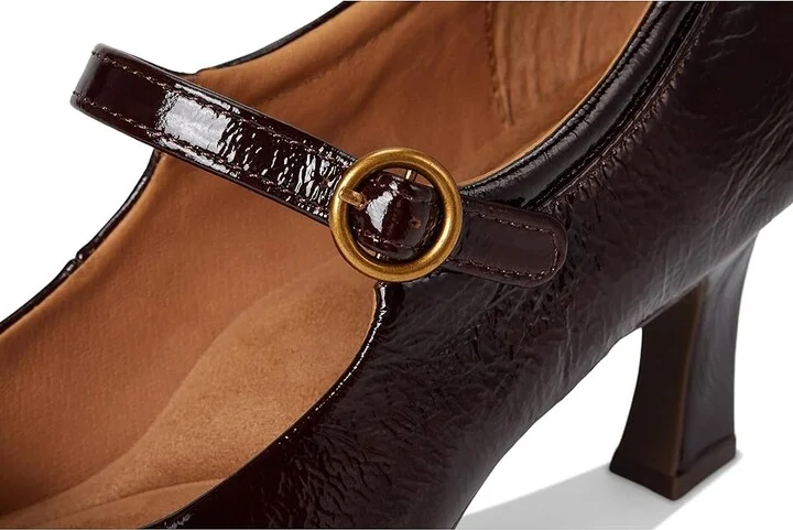 Sofft Sienna Women's Shoes Cognac Patent : 8 M (B), Leather - Image 7