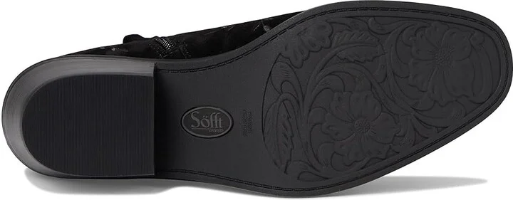 Sofft Sophie Women's Slip on Shoes Black : 9.5 M (B), Suede - Image 3