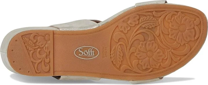 Sofft Vaya Women's Shoes Silver/Stone : 6.5 M (B), Leather - Image 3