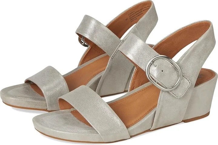 Sofft Vaya Women's Shoes Silver/Stone : 6.5 M (B), Leather