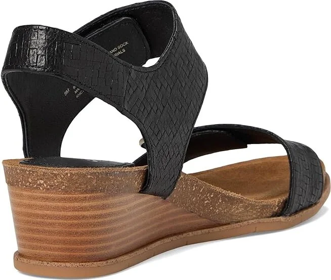 Sofft Verdi II Women's Sandals Black Woven : 7.5 M (B), Leather - Image 4