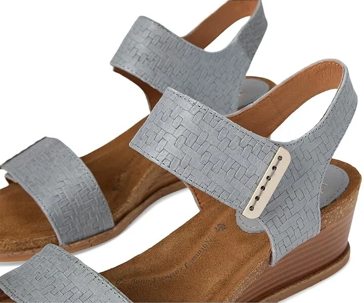 Sofft Verdi II Women's Sandals Chambray Woven : 11 M (B), Leather - Image 7