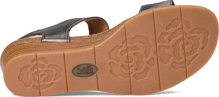 Sofft Verdi II Women's Sandals Dark Pewter : 7 M (B), Leather - Image 3