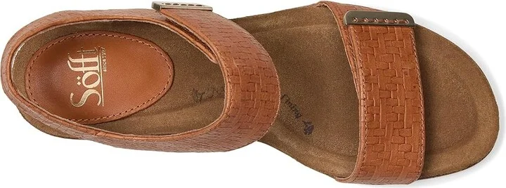 Sofft Verdi II Women's Sandals Luggage Woven : 11 M (B), Leather - Image 2