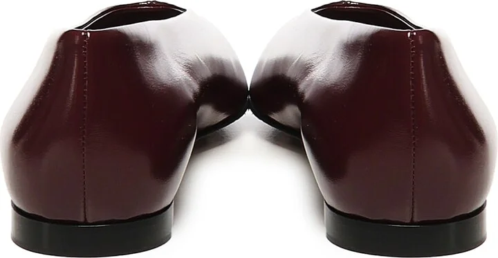Sofia Ballerinas In Shiny Calfskin Leather - Image 3