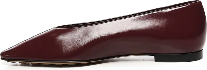 Sofia Ballerinas In Shiny Calfskin Leather - Image 4