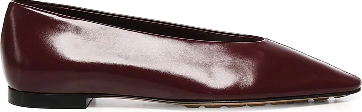 Sofia Ballerinas In Shiny Calfskin Leather