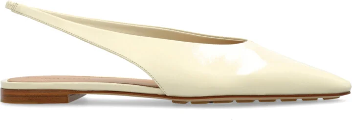 Sofia Open-back Shoes, , - Cream
