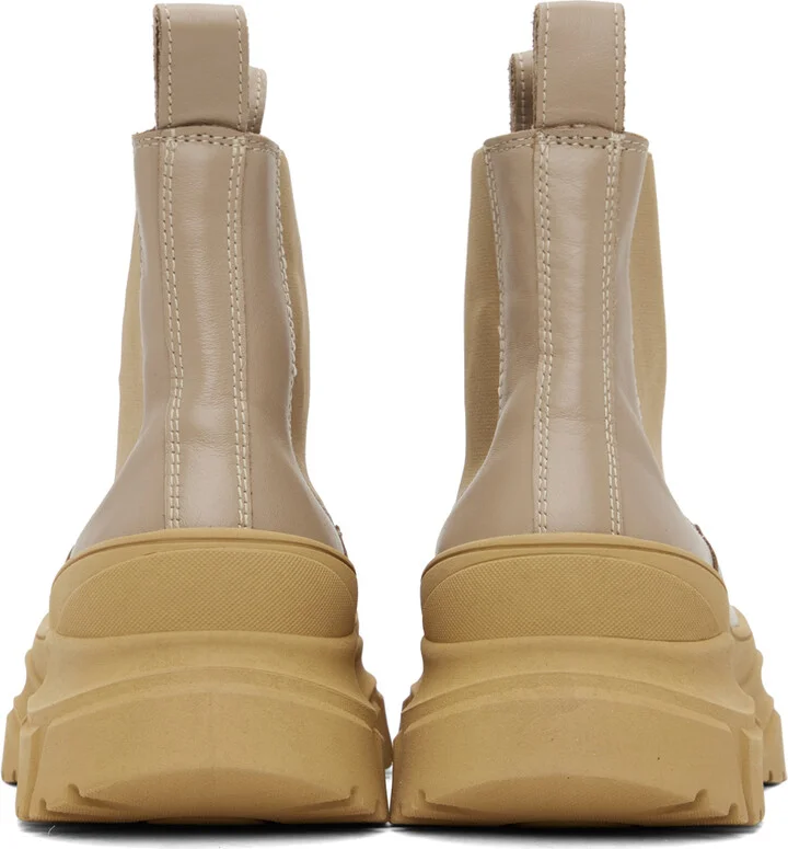 Sofie D'Hoore Beige Fabulous Chelsea Boots - Image 2