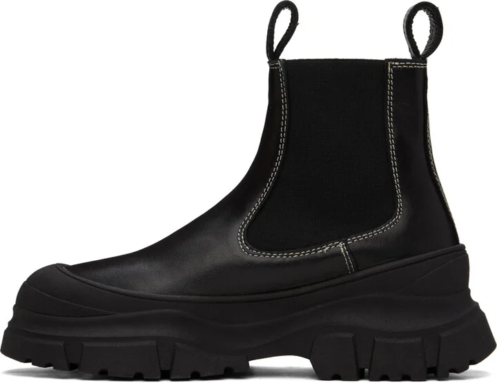 Sofie D'Hoore Black Fabulous Chelsea Boots - Image 3