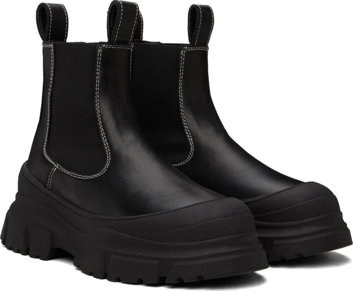 Sofie D'Hoore Black Fabulous Chelsea Boots - Image 4