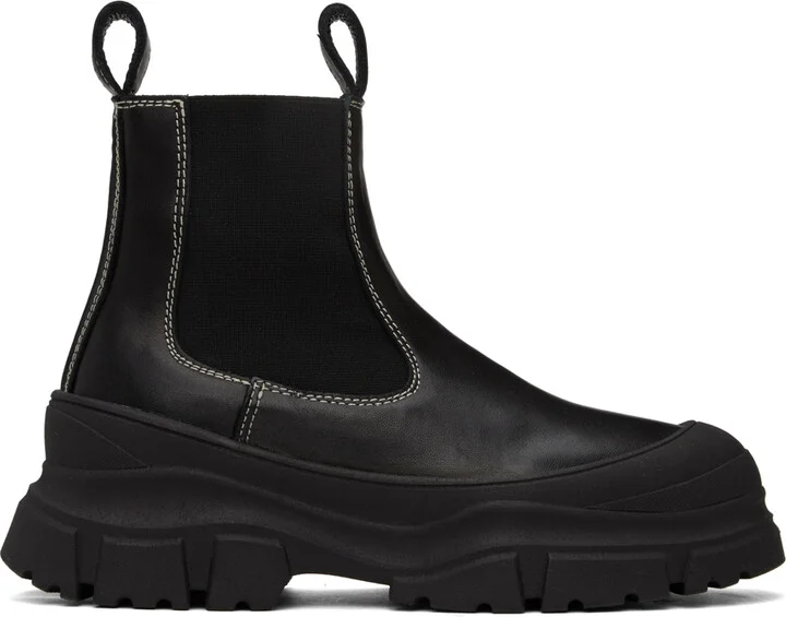 Sofie D'Hoore Black Fabulous Chelsea Boots