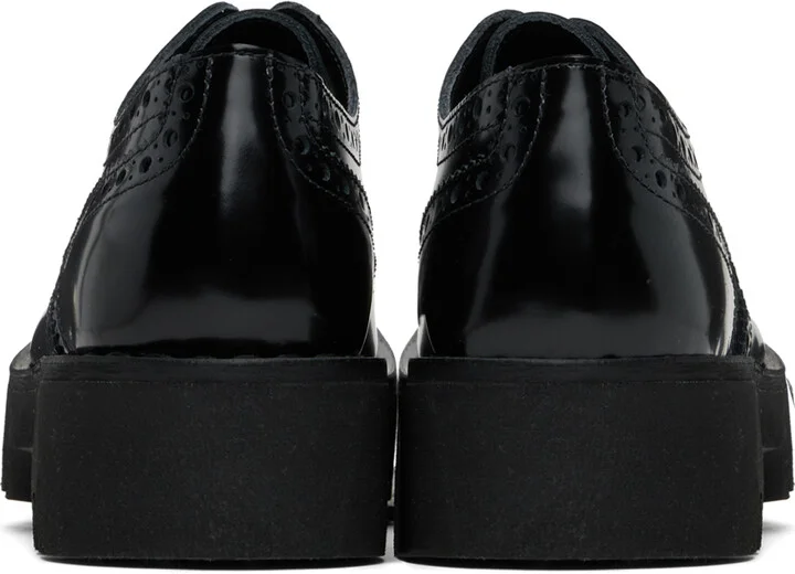 Sofie D'Hoore Black Flores Derbys - Image 2