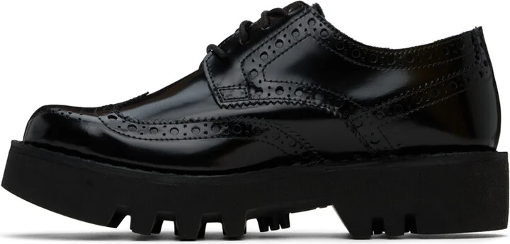Sofie D'Hoore Black Flores Derbys - Image 3