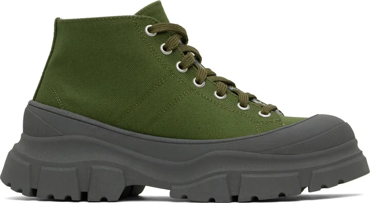Sofie D'Hoore Green & Gray Fairway Sneakers