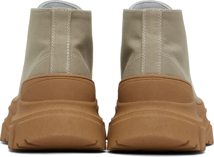 Sofie D'Hoore Taupe & Tan Fairway Sneakers - Image 2