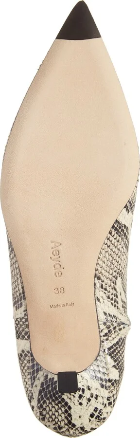 Sofie Embossed Snake Print Bootie - Image 6