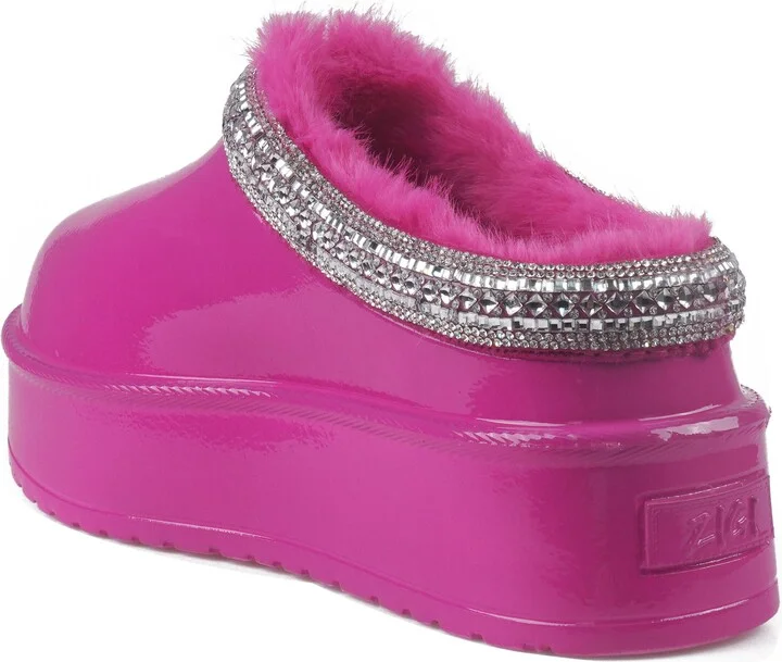 Sofie Faux Fur Platform Slipper - Image 8