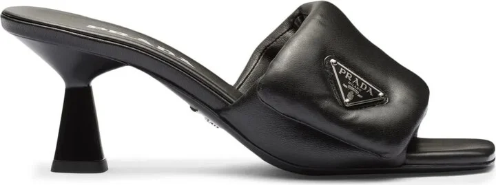 Soft 65mm nappa leather sandals