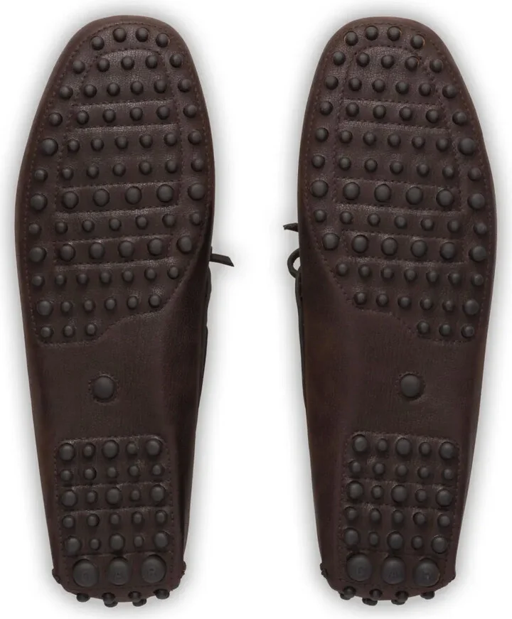 Soft Antique leather boat shoes - Image 5
