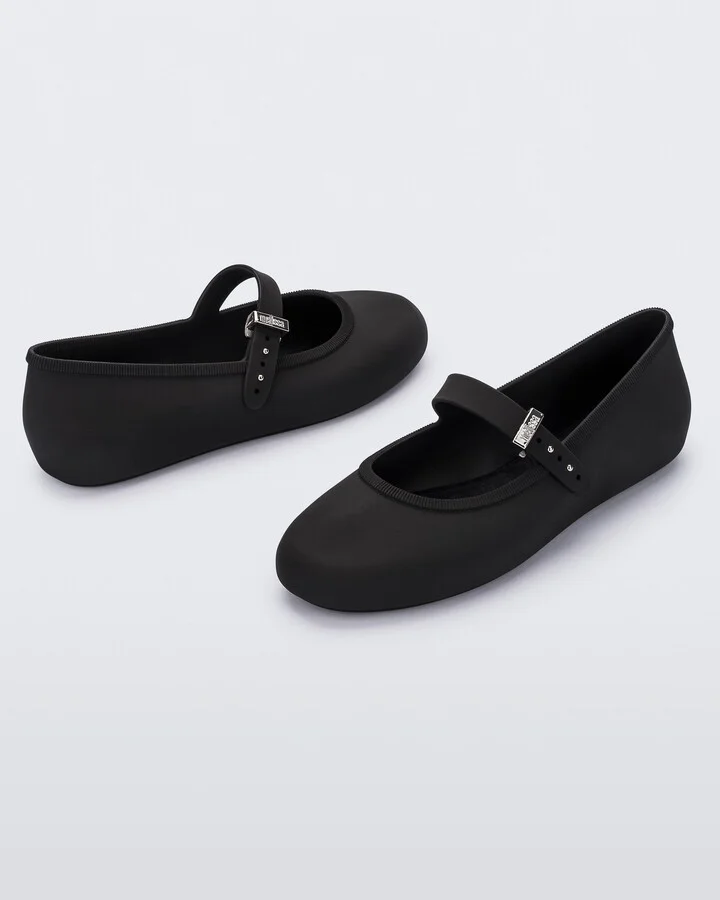 Soft Ballerina Ballet Flat - Black - Image 3