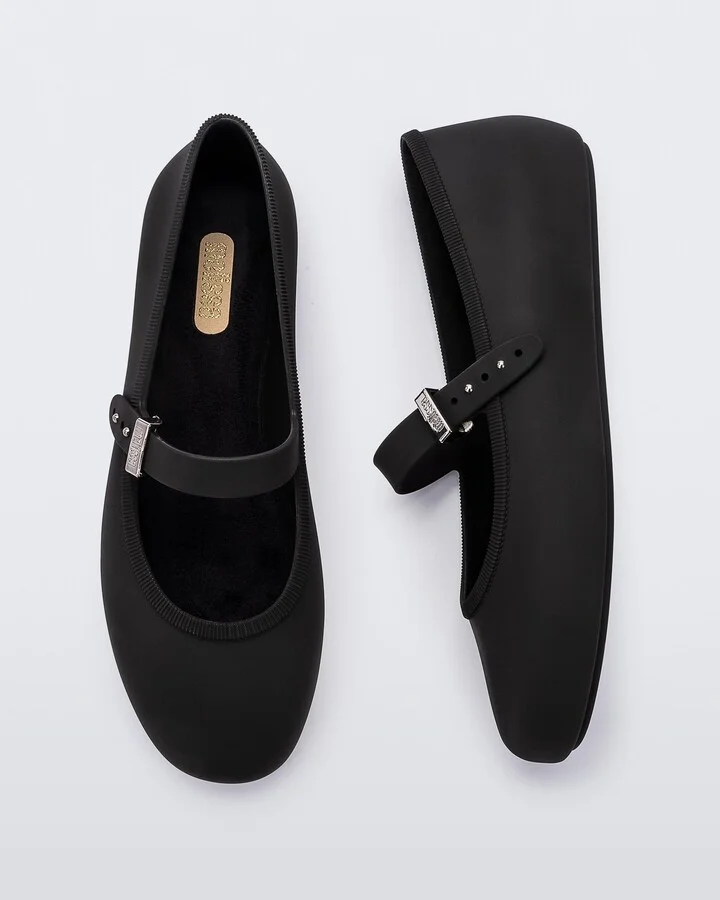 Soft Ballerina Ballet Flat - Black - Image 5
