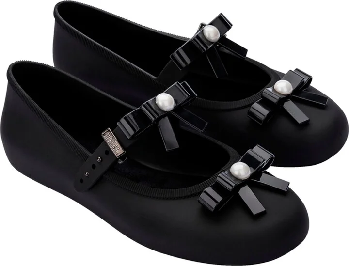 Soft Ballerina Bow Mary Jane Flat