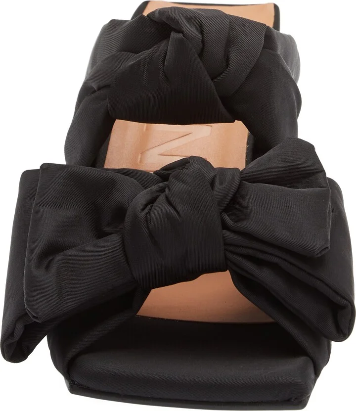 Soft Bow Kitten Heel Sandal - Image 4
