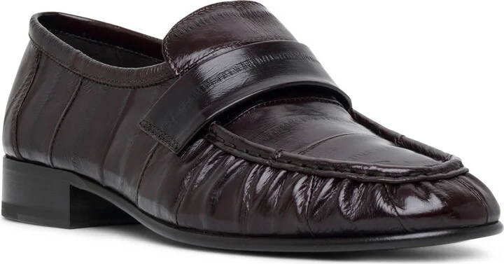Soft brown eel loafers - Image 3