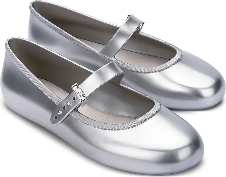 Soft buckle-strap ballerinas - Image 2