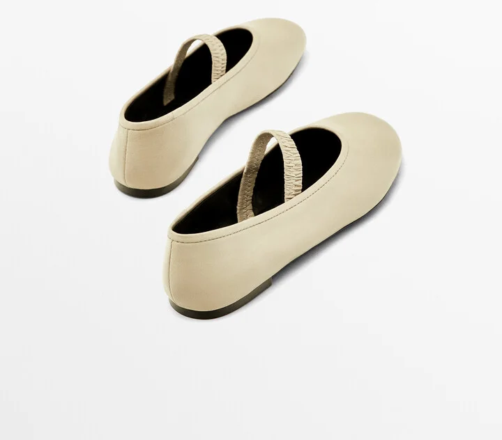 Soft Elastic Ballet Flats - Image 4