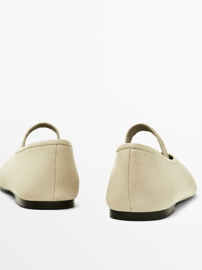 Soft Elastic Ballet Flats - Image 5