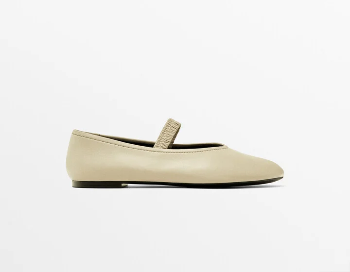 Soft Elastic Ballet Flats