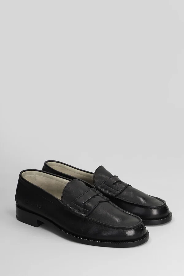 Soft Loafer Loafers In Black Leather - Image 2