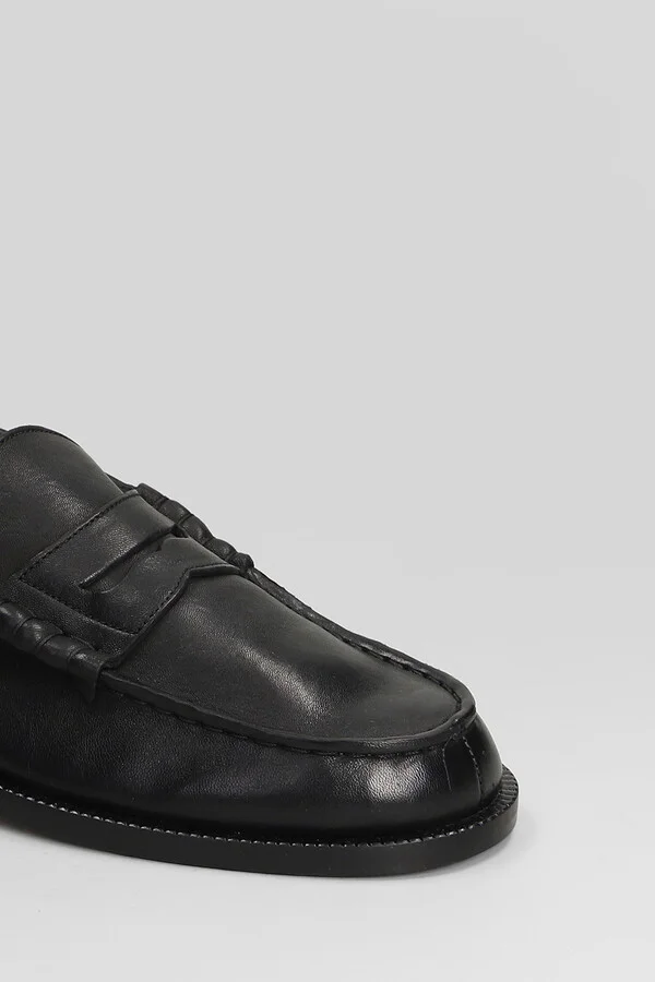 Soft Loafer Loafers In Black Leather - Image 5