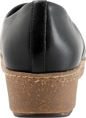 SoftWalk Addie Women's Shoes Black : 6 WW (EE), Leather - Image 4