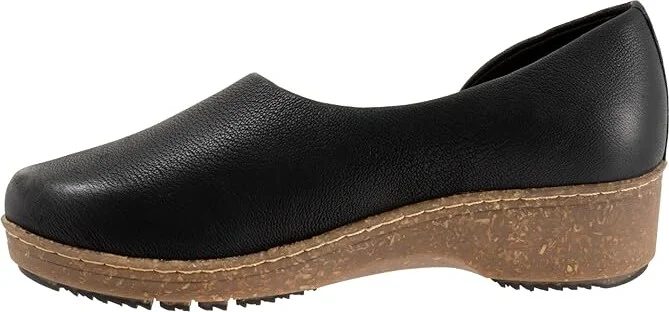 SoftWalk Addie Women's Shoes Black Nubuck : 6 W (D), Leather - Image 6