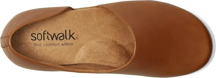 SoftWalk Addie Women's Shoes Cognac : 12 W (D), Leather - Image 2