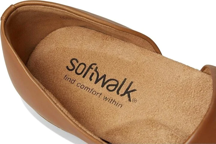 SoftWalk Addie Women's Shoes Cognac : 12 W (D), Leather - Image 7
