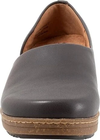 SoftWalk Addie Women's Shoes Dark Grey : 11 M (B), Leather - Image 5