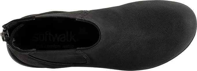 SoftWalk Albany Women's Boots Black : 10.5 N (AA), Leather - Image 2