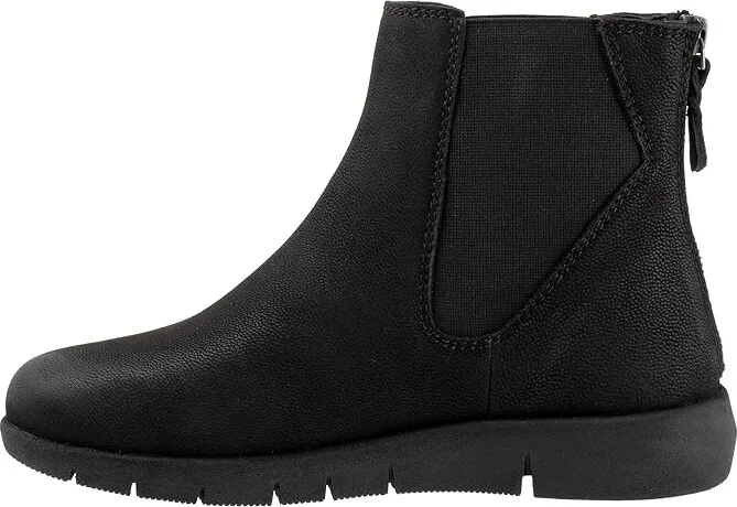 SoftWalk Albany Women's Boots Black : 10.5 N (AA), Leather - Image 6