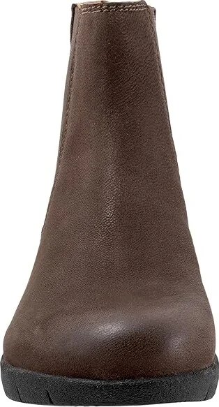 SoftWalk Albany Women's Boots Dark Brown : 11 W (D), Leather - Image 5