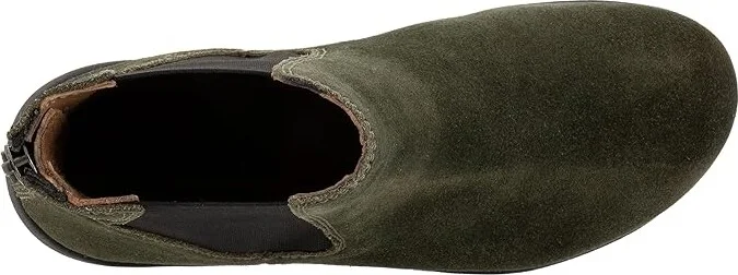 SoftWalk Albany Women's Boots Dark Green Suede : 7.5 N (AA), Leather - Image 2