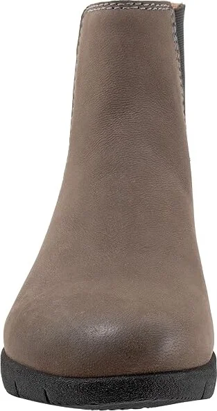 SoftWalk Albany Women's Boots Grey : 9.5 W (D), Leather - Image 5